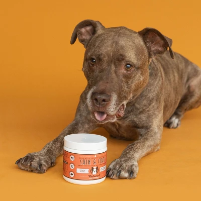 Natural Dog Company Skin & Coat Supplement - Salmon/Peas - 90ct 5 Natural Dog Company Skin & Coat Supplement - Salmon/Peas - 90ct - Image 5