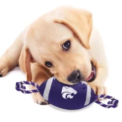 NCAA Kansas State Wildcats Nylon Football Dog Toy -PawHut Sales Store GUEST df7b135f 322c 4573 875d d22805b6b065