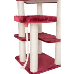Armarkat Real Wood Cat Tower, Ultra Thick Faux Fur Covered Cat Condo House A6902B, Burgundy; 11 Armarkat Real Wood Cat Tower, Ultra Thick Faux Fur Covered Cat Condo House A6902B, Burgundy; -PawHut Sales Store GUEST e1d2198b cee2 436f a2b8 f31fa6be1141