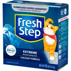 Fresh Step Extreme Scented Litter With The Power Of Febreze Clumping Cat Litter - Mountain Spring -PawHut Sales Store GUEST e325339f 80a4 4f15 9a2f 0a9caac1ad3e