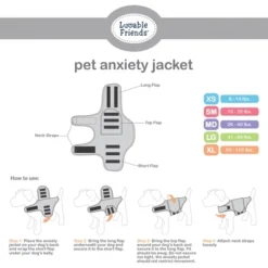 Luvable Friends Pet Thunder Anxiety Jacket, Camo -PawHut Sales Store GUEST e3783464 fcfb 4c62 9abd 66e80e8582a7