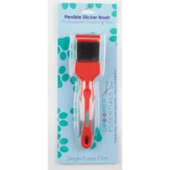 Groomer Essentials Flexible Slicker Brush - Single/Extra Firm