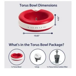 Torus Pet Torus Maxi 2-Liter Automatic Dispenser Cordless Water Bowl -PawHut Sales Store GUEST e6fb116e 0413 4000 8e0a f3f0abe5152a