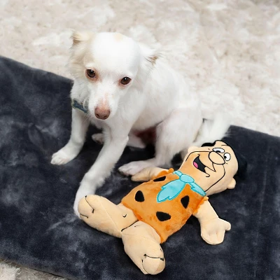Crowded Coop, LLC The Flintstones Fred Flintstone 12" Plush Dog Toy 4 Crowded Coop, LLC The Flintstones Fred Flintstone 12" Plush Dog Toy - Image 4
