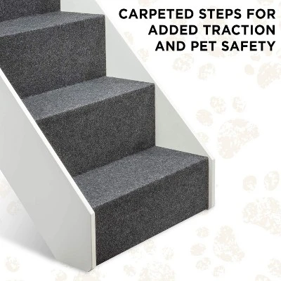 Arf Pets Dog Stairs, Wood Pet Steps For Small & Large Dogs 2 Arf Pets Dog Stairs, Wood Pet Steps For Small & Large Dogs - Image 2