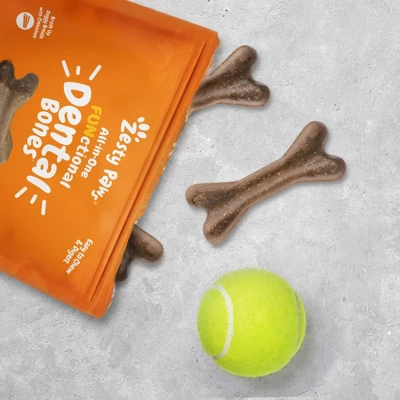 Zesty Paws Dental With Cinnamon Dog Treats - Large - 8ct 4 Zesty Paws Dental With Cinnamon Dog Treats - Large - 8ct - Image 4