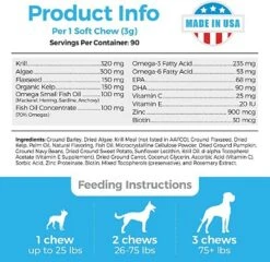 Shed Defender Omega Skin & Coat Soft Chew Supplements For Dogs - Reduces Shedding - 90 Ct. 8 Shed Defender Omega Skin & Coat Soft Chew Supplements For Dogs - Reduces Shedding - 90 Ct. -PawHut Sales Store GUEST ec359855 724a 48a7 9abf 0cc1bd2e4cdc