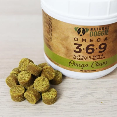 Natural Doggie Omega 3-6-9 Chews 3 Natural Doggie Omega 3-6-9 Chews - Image 3