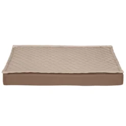 FurHaven Quilt Top Convertible Indoor-Outdoor DLX Memory Foam Dog Bed Mat