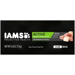 IAMS ProActive Health Active With Chicken And Turkey Dry Dog Food - 6lbs -PawHut Sales Store GUEST ee642f1f 78c3 41a0 9fcb 1b599854b0fa
