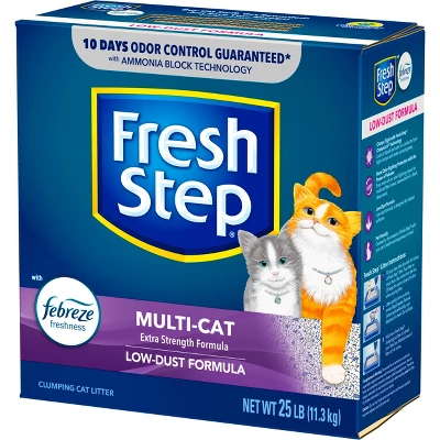 Fresh Step Multi-Cat Scented Litter With The Power Of Febreze Clumping Cat Litter 3 Fresh Step Multi-Cat Scented Litter With The Power Of Febreze Clumping Cat Litter - Image 3