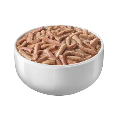 Friskies Shreds In Gravy With Chicken, Beef, Salmon, Fish And Turkey Flavor Wet Cat Food Variety Pack - 5.5oz/40ct 1 Friskies Shreds In Gravy With Chicken, Beef, Salmon, Fish And Turkey Flavor Wet Cat Food Variety Pack - 5.5oz/40ct