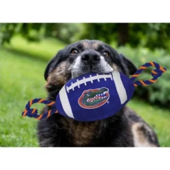 NCAA Florida Gators Nylon Football Dog Toy