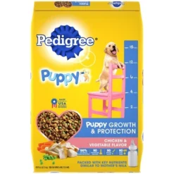 Pedigree Chicken & Vegetable Flavor Puppy Growth & Protection Complete & Balanced Dry Dog Food -PawHut Sales Store GUEST f4fe50cf 9ee3 4a79 818b 768685a5aef4