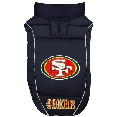 NFL San Francisco 49Ers Pets Puffer Vest 5 NFL San Francisco 49Ers Pets Puffer Vest - Image 5