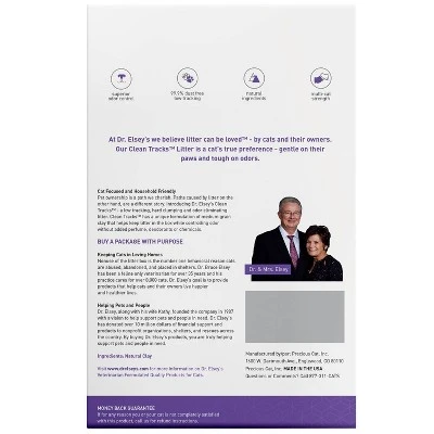 Dr. Elsey's Clean Tracks Cat Litter - 20lbs 1 Dr. Elsey's Clean Tracks Cat Litter - 20lbs