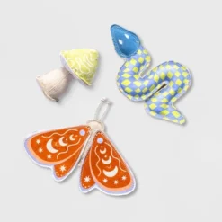 AWOO Canvas Sidewinder Dog Toy - Rust