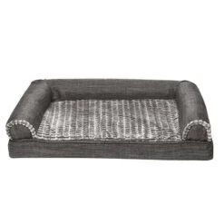 FurHaven Luxe Fur & Performance Linen Memory Foam Sofa Dog Bed 6 FurHaven Luxe Fur & Performance Linen Memory Foam Sofa Dog Bed -PawHut Sales Store GUEST f702153e 24b8 4369 927e 5a9588646df1 1