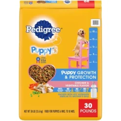 Pedigree Chicken & Vegetable Flavor Puppy Growth & Protection Complete & Balanced Dry Dog Food -PawHut Sales Store GUEST f706aa41 66e1 4ecb 8618 0a8e3c729bcc