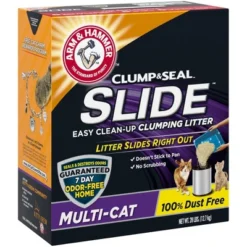 Arm & Hammer Slide Easy Clean Up Multi-Cat Clumping Litter -PawHut Sales Store GUEST f791ef4f 74ce 44b2 9905 14b344c615d6