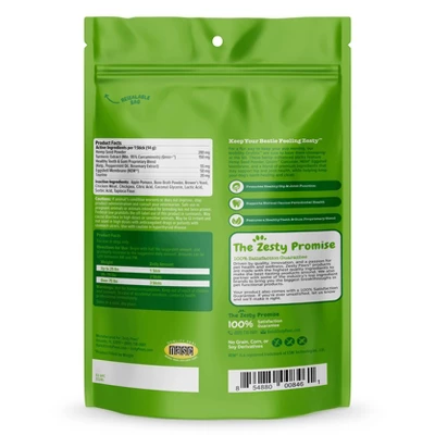 Zesty Paws Hemp Elements Hip & Joints Mobility OraStix For Dogs - Peppermint Flavor 1 Zesty Paws Hemp Elements Hip & Joints Mobility OraStix For Dogs - Peppermint Flavor