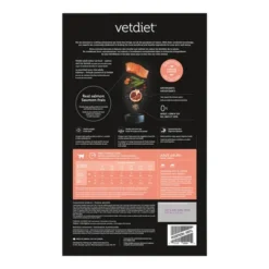 Vetdiet Salmon And Rice Dry Adult Indoor Cat Food, 3.5 Lb
