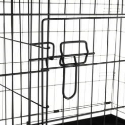 Dog Kennel - 42-Inch Dog Crate With Doors For Front And Side Access - Collapsible Dog Crate With Divider Wall Panel For Large Dogs By PETMAKER (Black) -PawHut Sales Store GUEST faec6732 85ed 4b57 8173 834c49c6e911