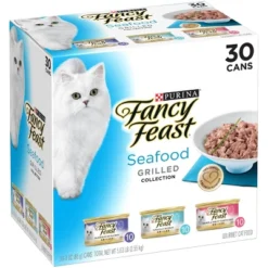 Purina Fancy Feast Seafood Collection With Tuna And Salmon Gourmet Wet Cat Food Grilled Collection - 3oz/30ct Variety Pack -PawHut Sales Store GUEST fc0421de af6c 436d a4fb 16ecef5c8272