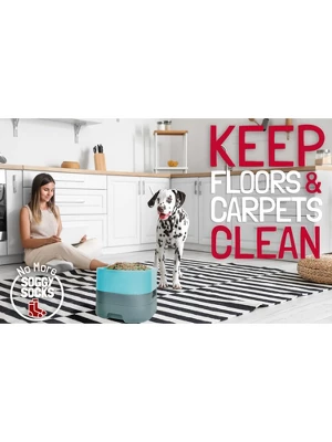 Pet Weighter Elevated Raised Weighted No-Spill Non-Slip Fillable Easy-Clean Water And Food Bowl For Dogs And Cats 4 Pet Weighter Elevated Raised Weighted No-Spill Non-Slip Fillable Easy-Clean Water And Food Bowl For Dogs And Cats - Image 4