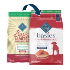 Blue Buffalo Basics Limited Ingredient Diet Grain Free Salmon & Potato Recipe Adult Dry Dog Food