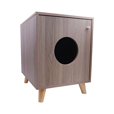 Midlee Hidden Cat Litter Box Furniture Enclosure 6 Midlee Hidden Cat Litter Box Furniture Enclosure - Image 6