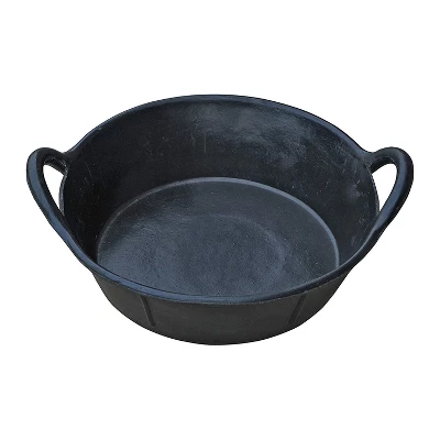 Little Giant DF3D 3 Gallon Durable And Versatile Plastic Flat Farm Livestock And Pet Ranch Home Feed And Water Utility Pan, Black 1 Little Giant DF3D 3 Gallon Durable And Versatile Plastic Flat Farm Livestock And Pet Ranch Home Feed And Water Utility Pan, Black